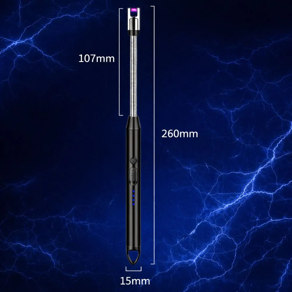 Encendedor Eléctrico Recargable USB – Encendido Seguro Y Confiable Sin Gas Ni Viento