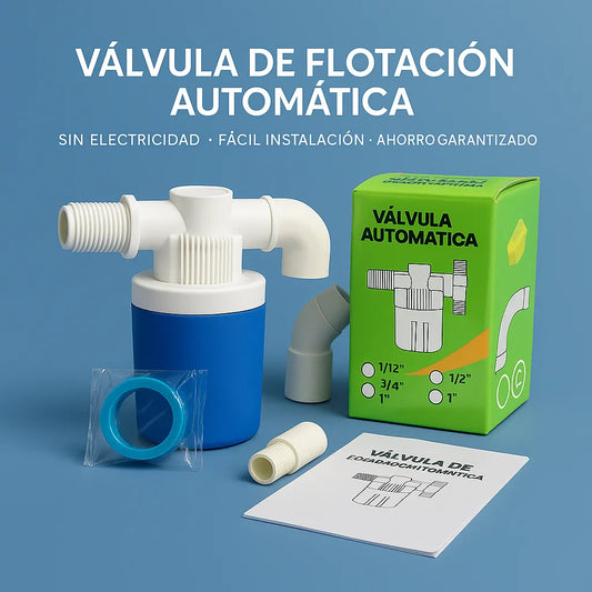 Válvula de Flotación Automática Antifugas