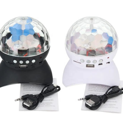 Lámpara Disco LED Recargable: transforma cualquier espacio en una fiesta al instante