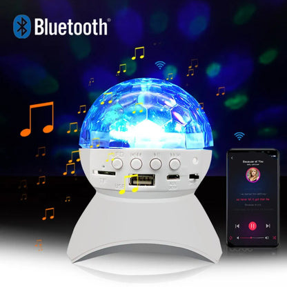 Lámpara Disco LED Recargable: transforma cualquier espacio en una fiesta al instante